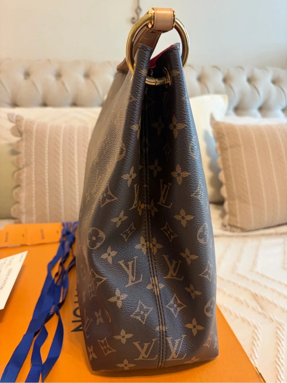 Louis Vuitton Graceful MM Monogram Canvas | Full Set | Excellent Condition - Picture 6 of 16